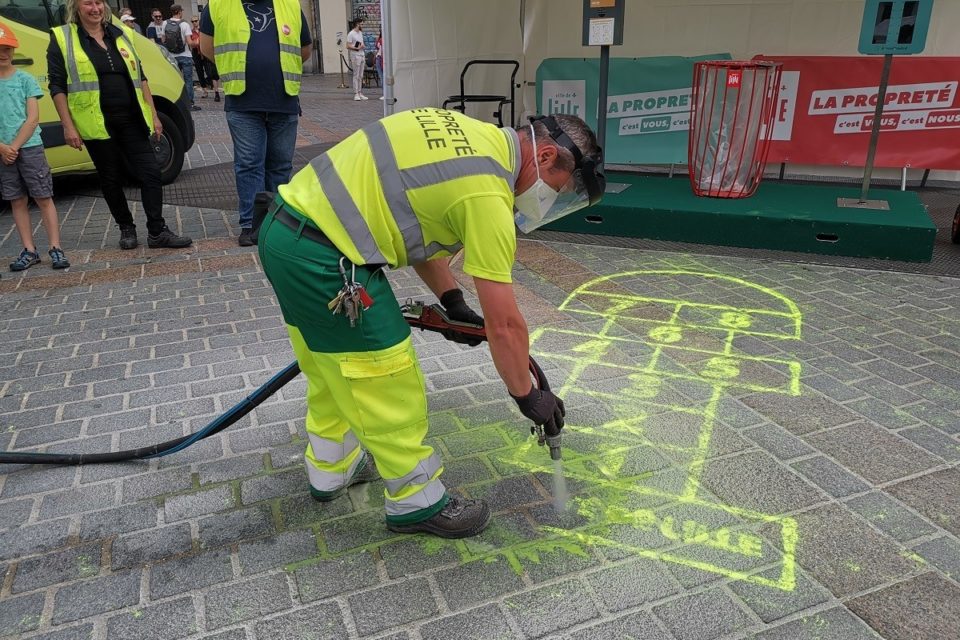 Chantier d'insertion nettoyage lille - Espace urbain